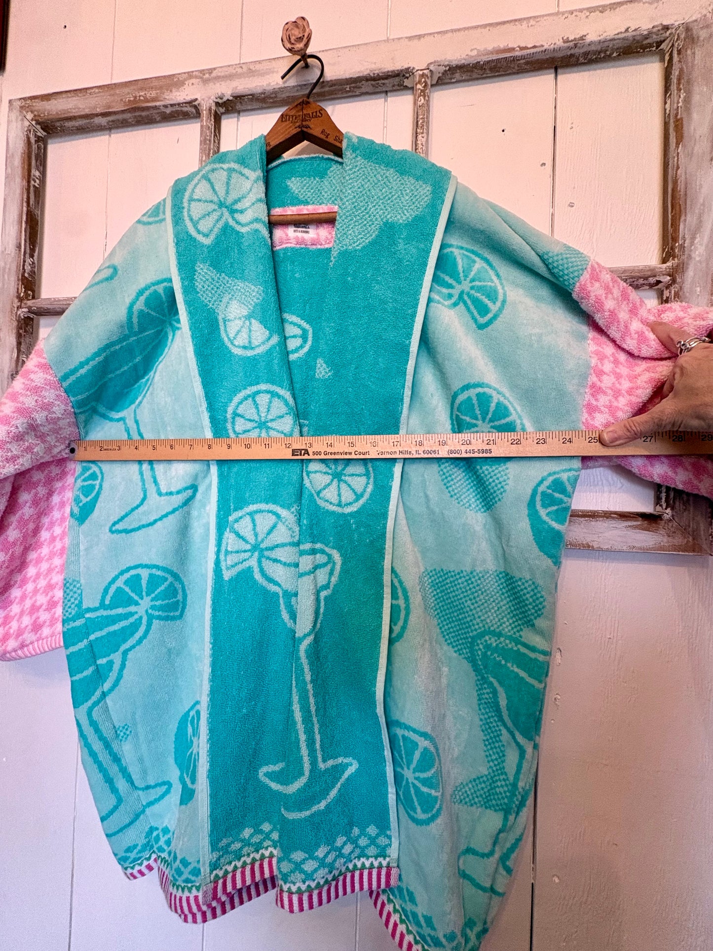 Towel Robe - Cocktails -Above Knee