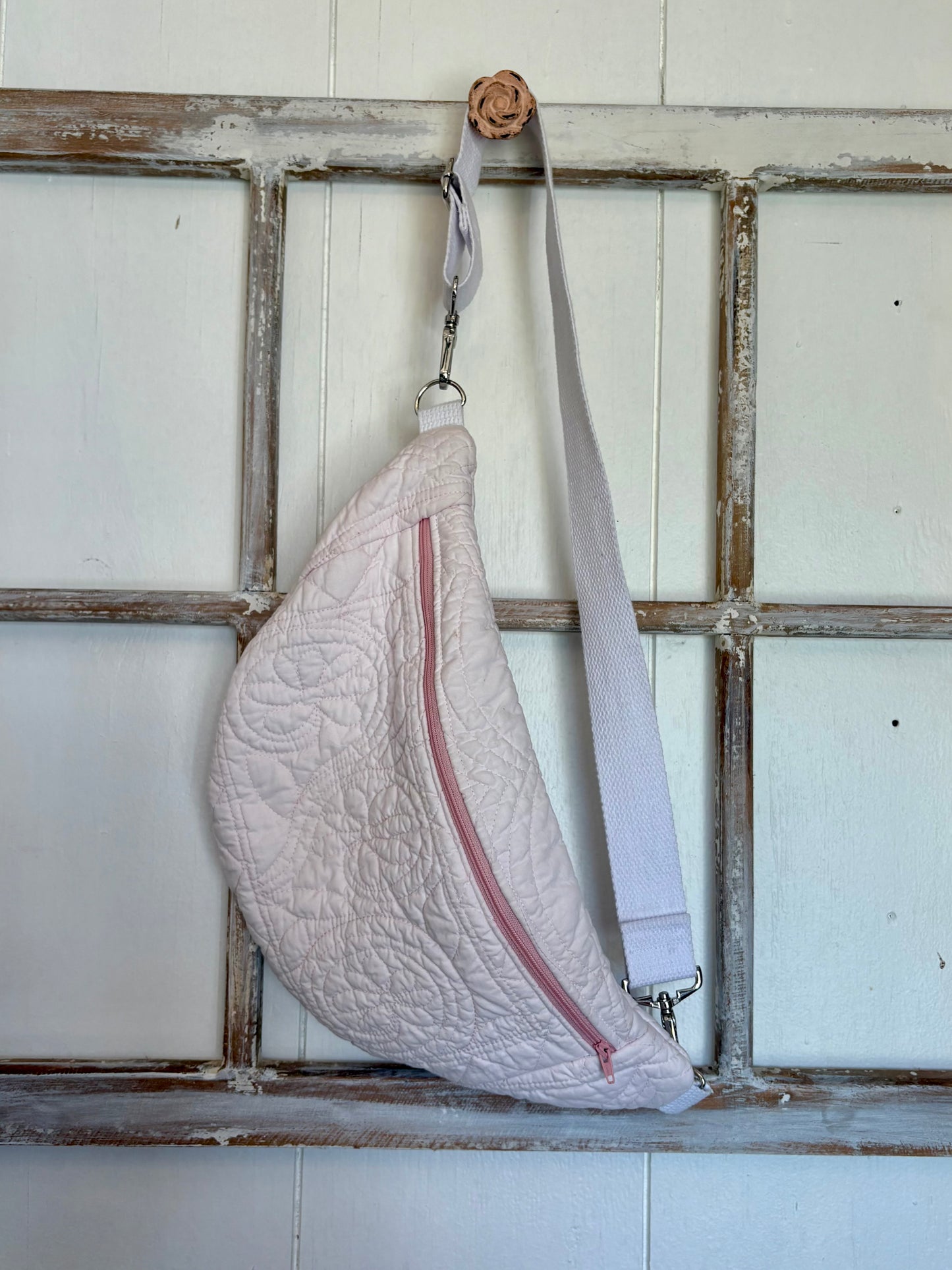 Bum Bag - Large Pink Quilt & Minnie Mouse