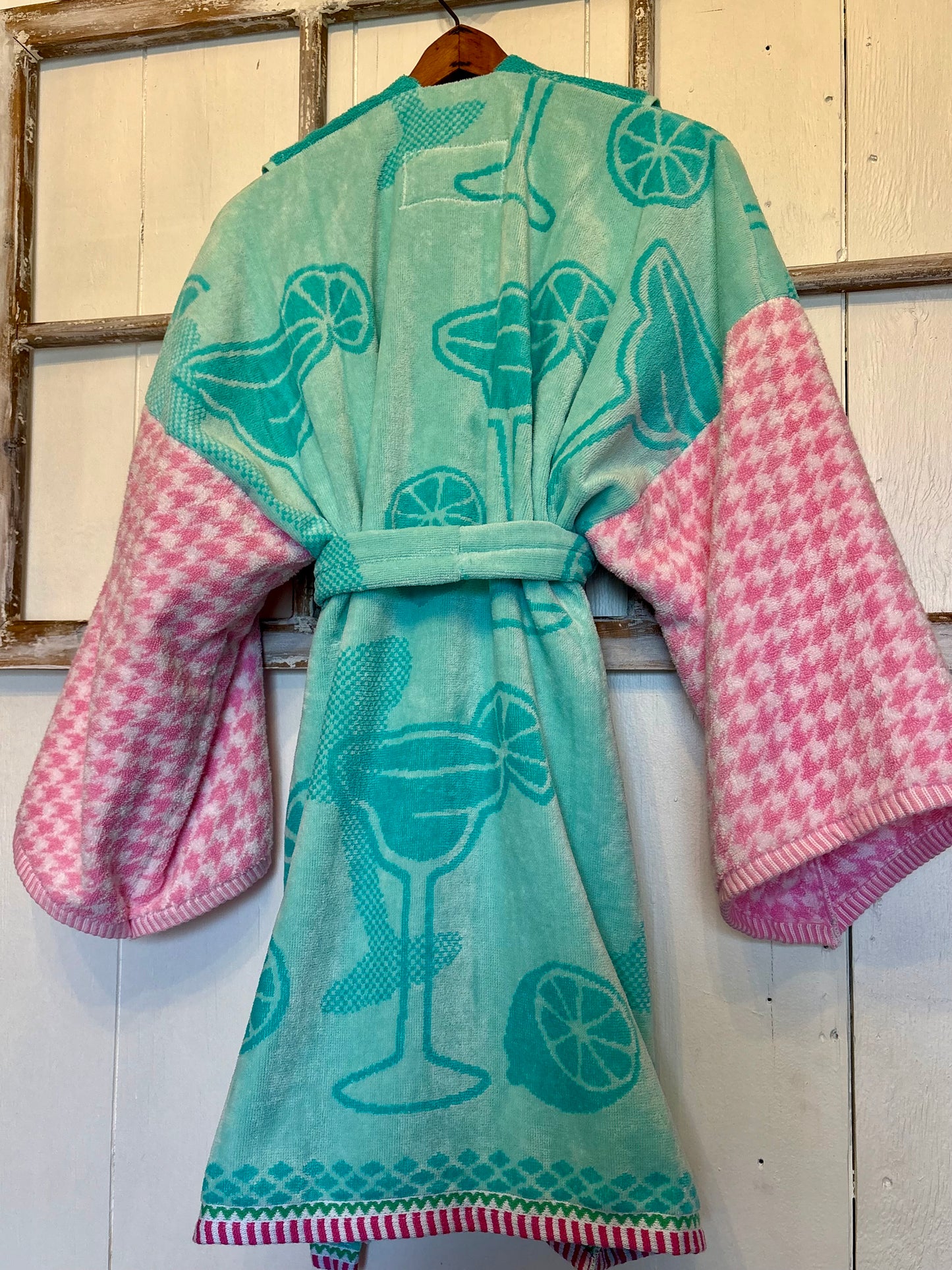 Towel Robe - Cocktails -Above Knee
