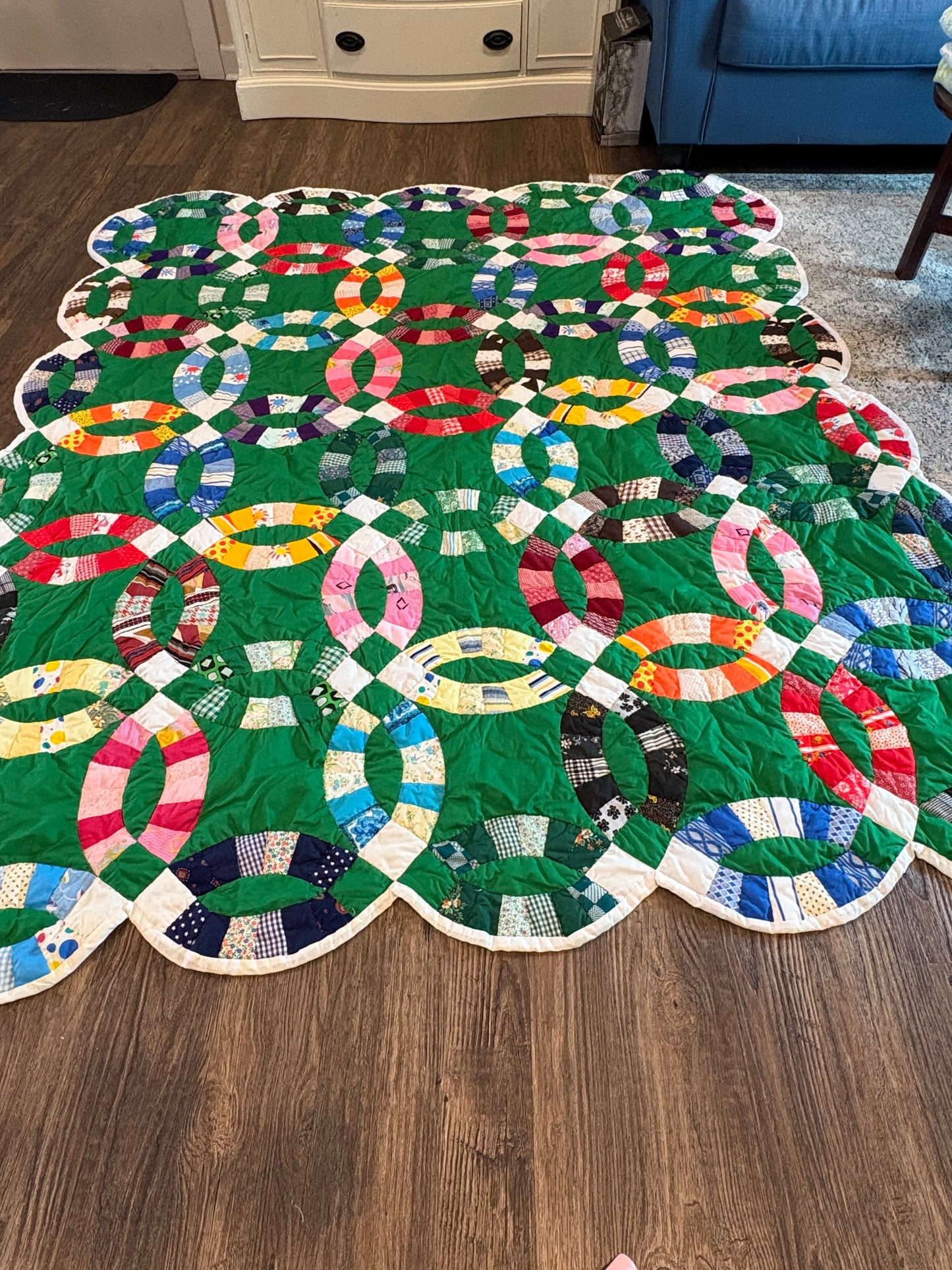 Custom Order - Family Quilt remade into  Robe/Coat
