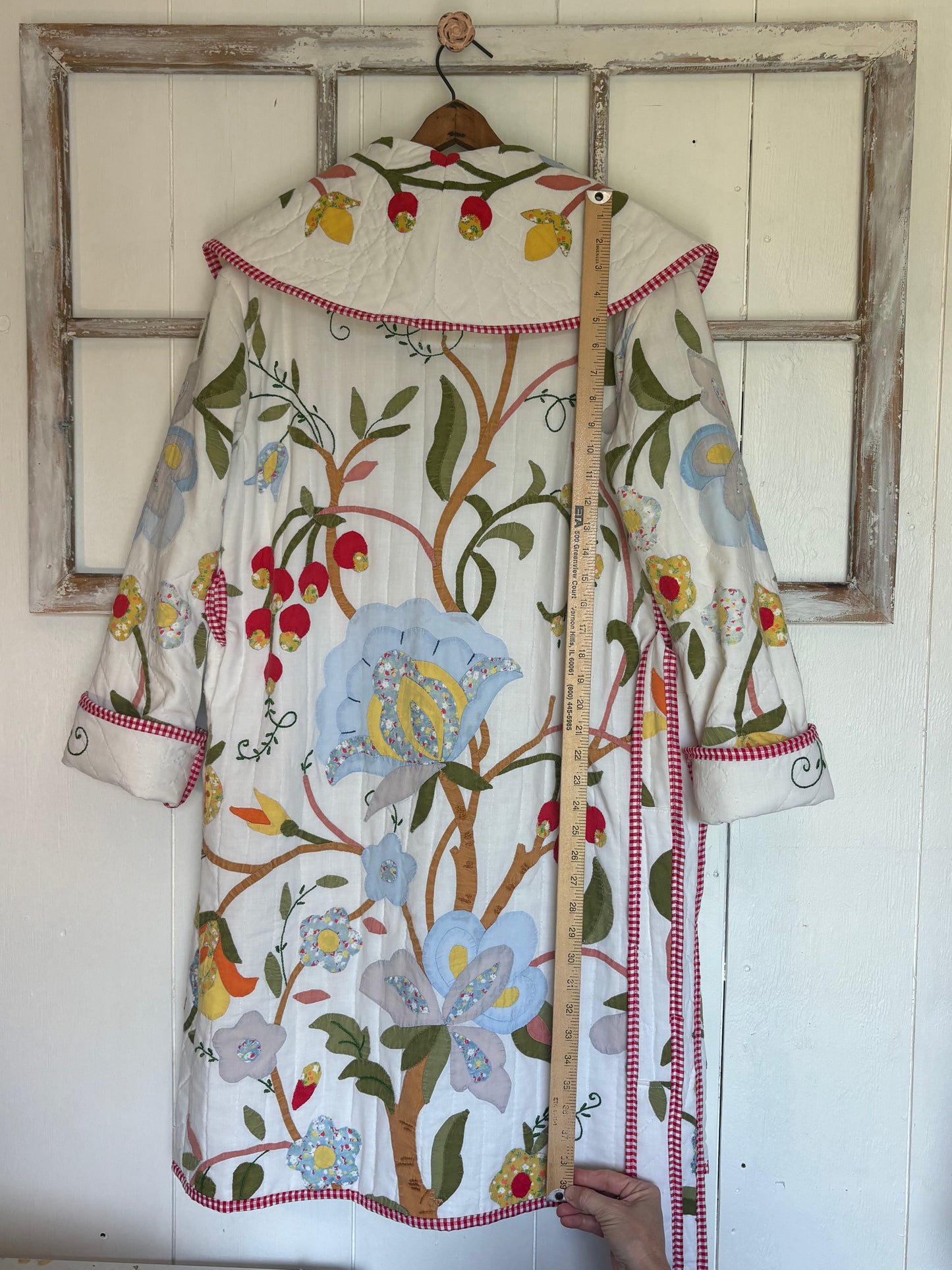 Quilt Robe/Coat Tree of Life