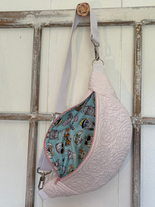 Bum Bag - Small - Pink & Animals