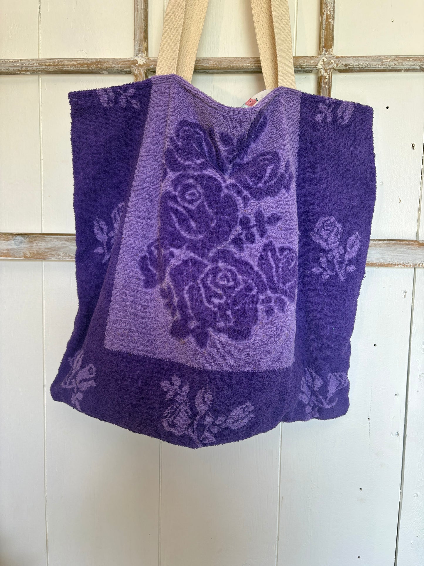 Terry Cloth Bag - Royal Purple