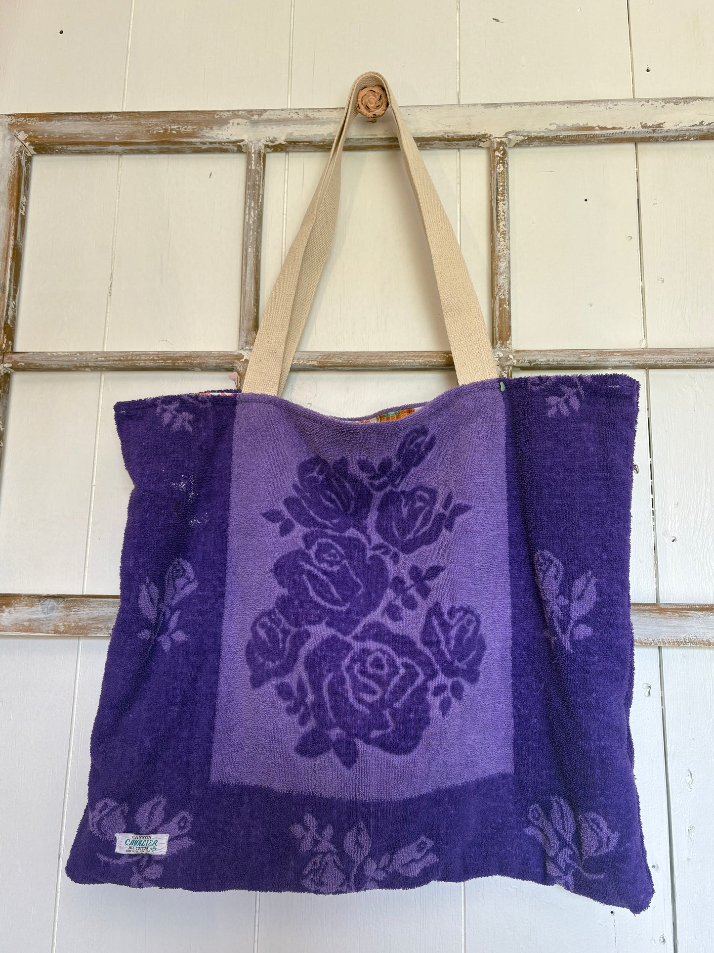 Terry Cloth Bag - Royal Purple